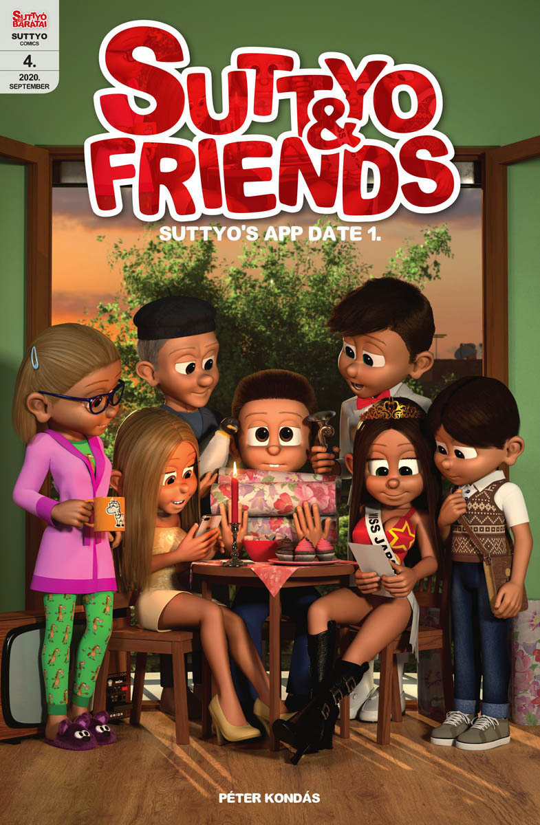 Suttyo and Friends 4. cover