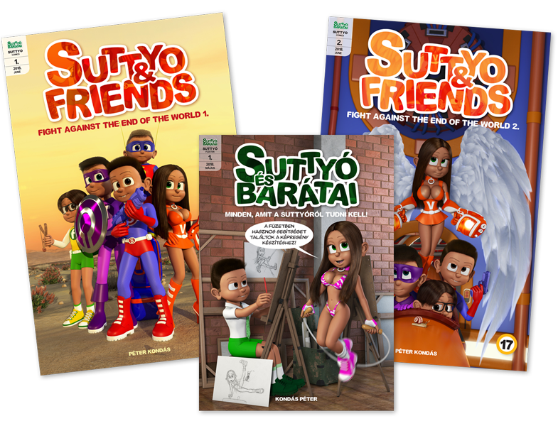 You can order the physical copy of Suttyo comic books