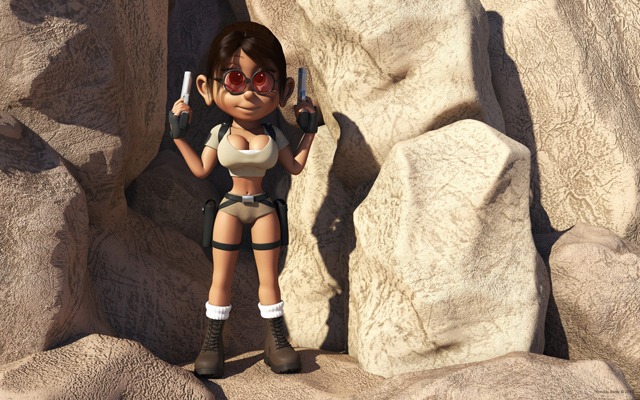 Suttyós háttérkép - 01 07  2  Lara Croft modell 1  050